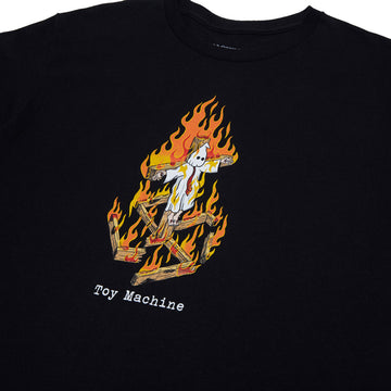 Toy Machine Charred Cross II T-Shirt - Black
