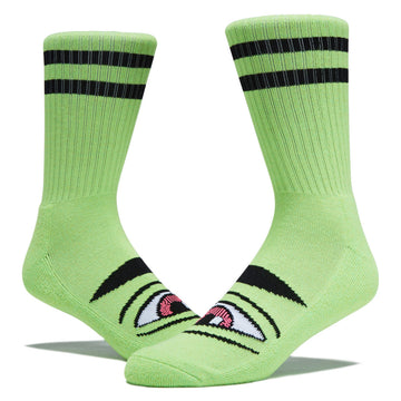Toy Machine Heather Sect Eye Socks - Yellow