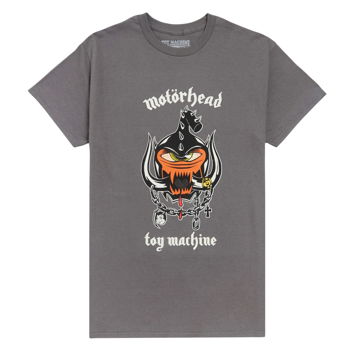 a_machine tシャツ Toy Machine x Motörhead T-Shirt - Charcoal – CCS