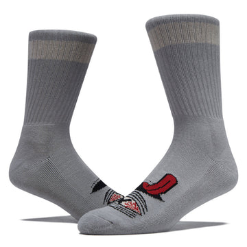 Toy Machine Crossed Out Socks - Grey