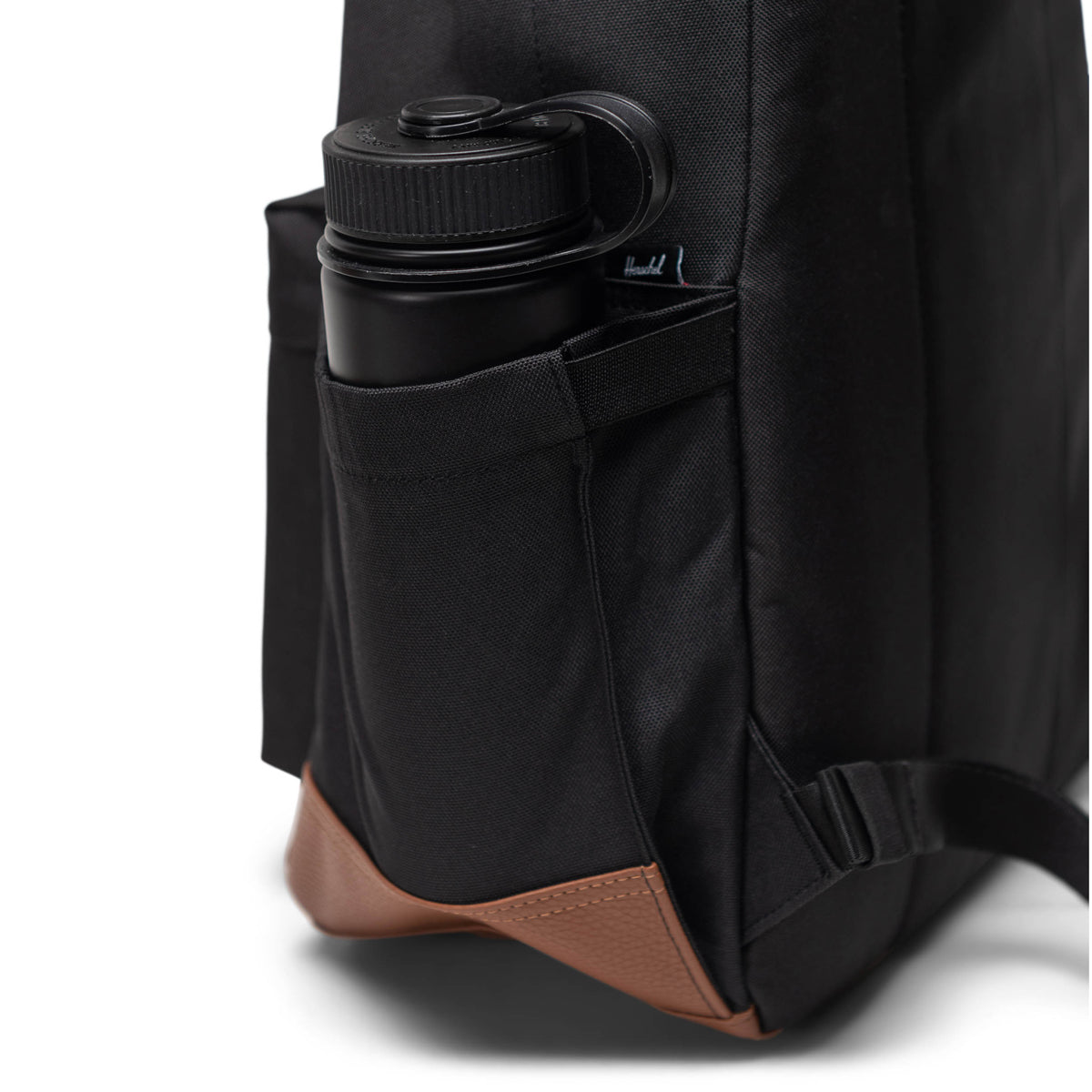 Herschel Supply Heritage Backpack - Black/Tan/Black image 3