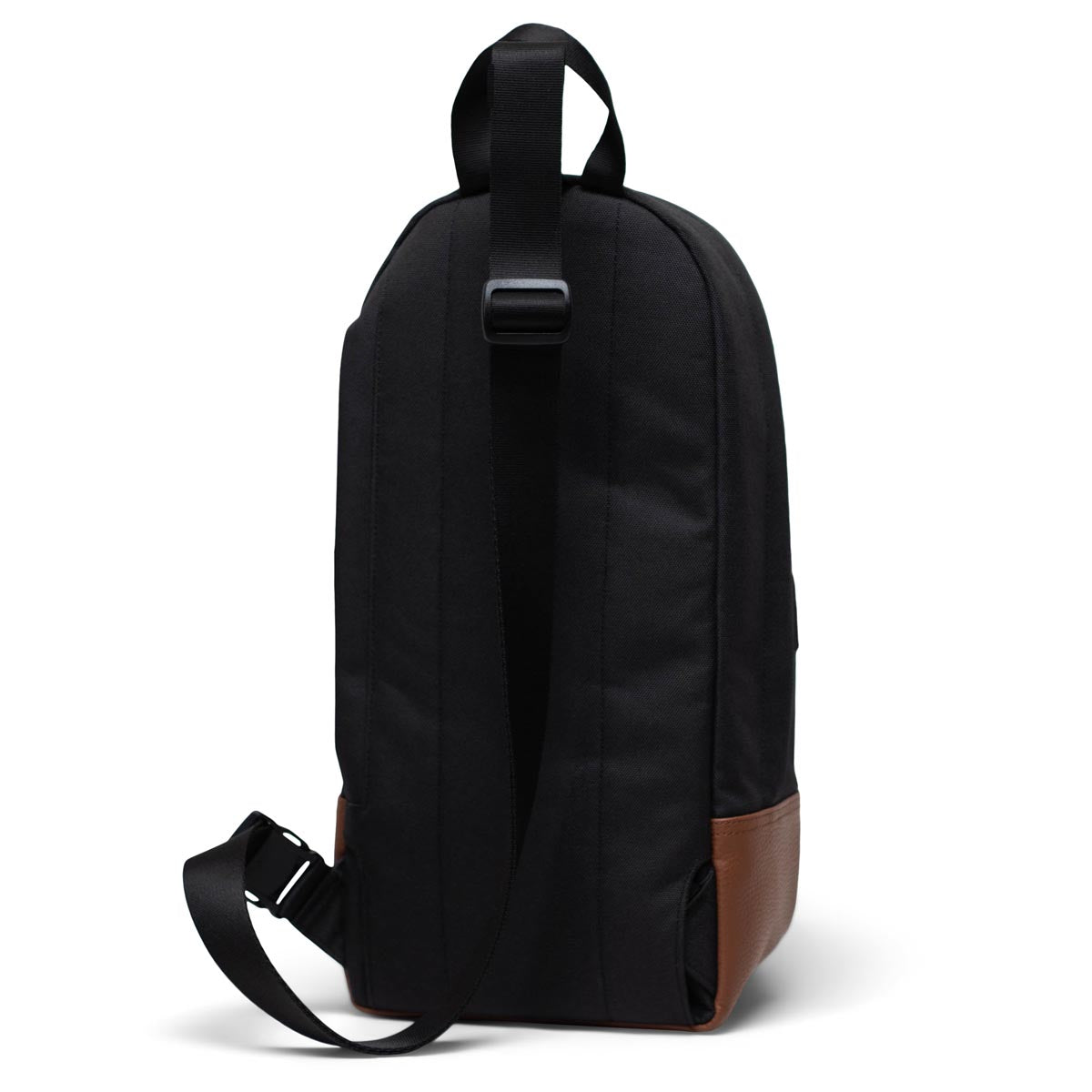 Herschel Supply Heritage Shoulder Bag - Black/Tan image 2
