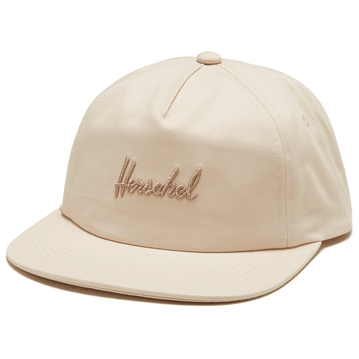 Herschel Supply Scout Cap Embroidery Hat - Whitecap Gray/Light Taupe image 1