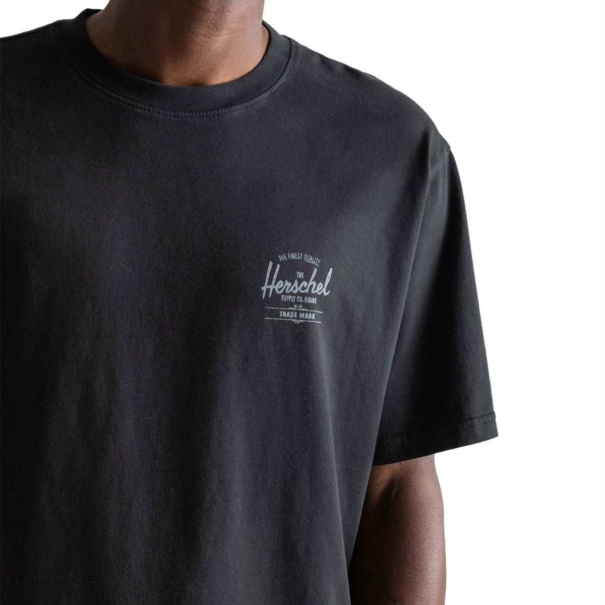 Herschel Supply Basic T-Shirt - Black/White image 3