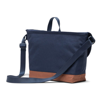 Herschel Supply Cove Small Messenger Bag - Navy/Saddle Brown