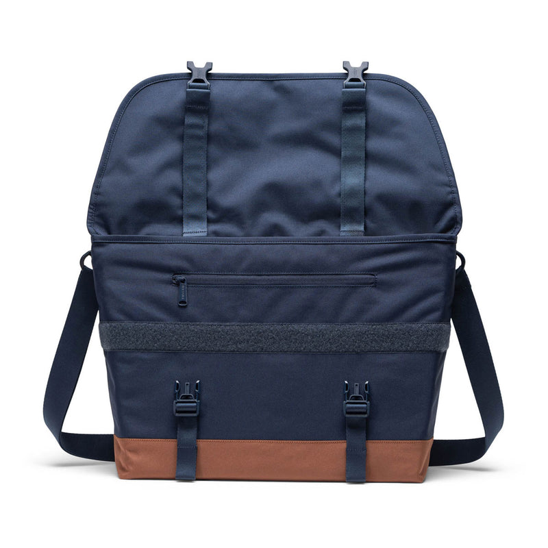 Herschel Supply Cove Messenger Bag - Navy/Saddle Brown