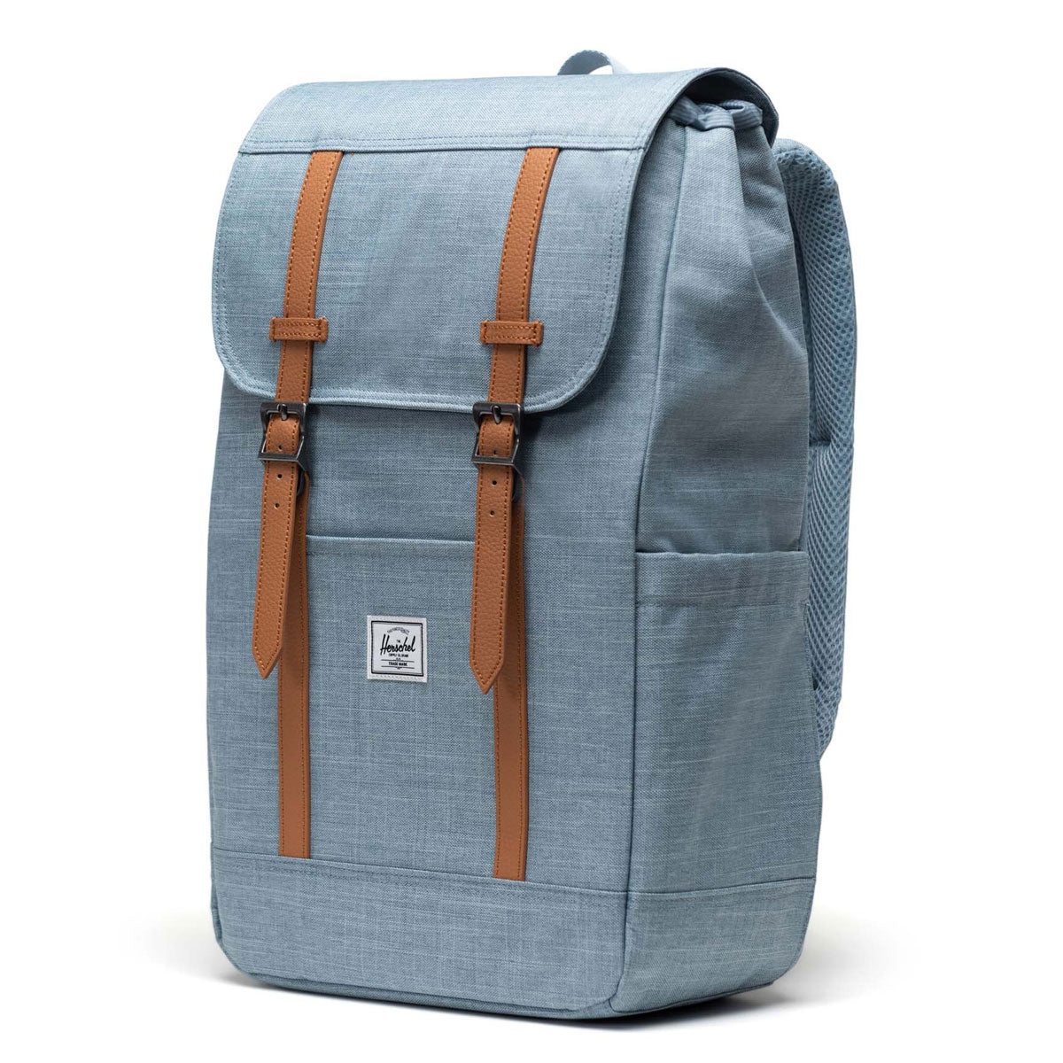 Herschel Supply Retreat Backpack - Ashley Blue Crosshatch image 3