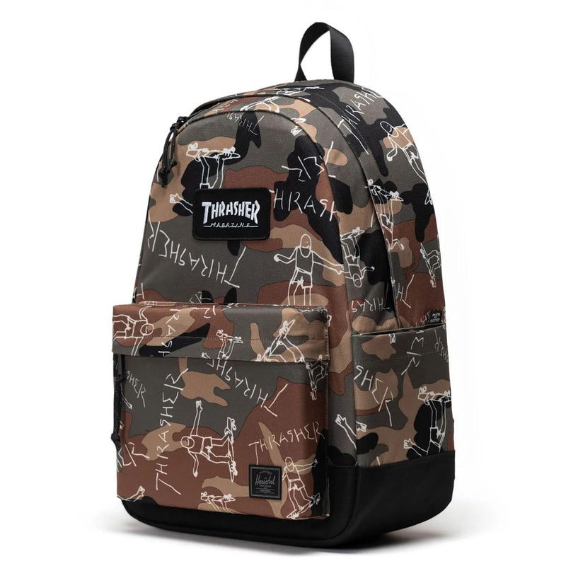 Herschel Supply x Thrasher Gonz Classic XL Backpack - Woodland Camo