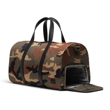Herschel Supply Novel Duffle Bag - Woodland Camo/Black Label