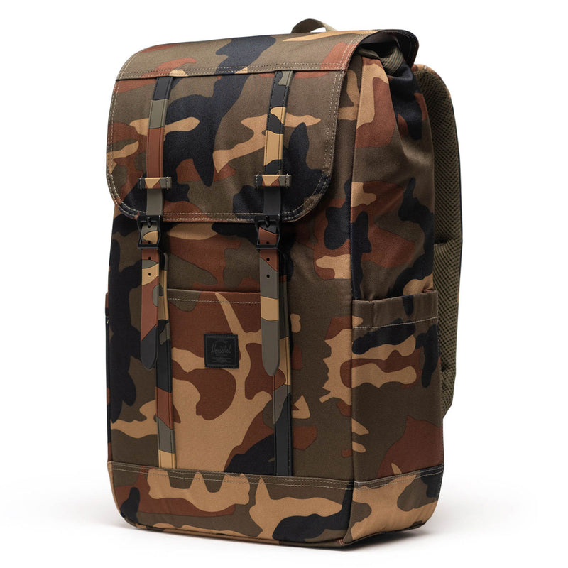Herschel Supply Retreat Backpack - Woodland Camo/Black Label