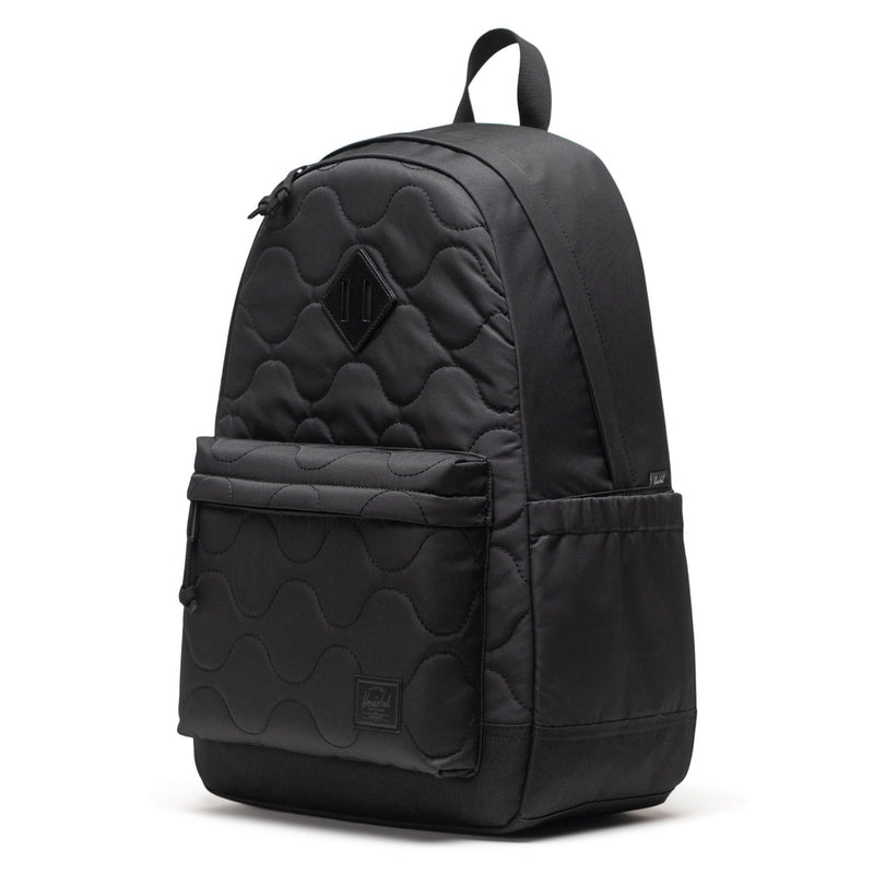 Herschel Supply Heritage Quilted Capsule Backpack - Black