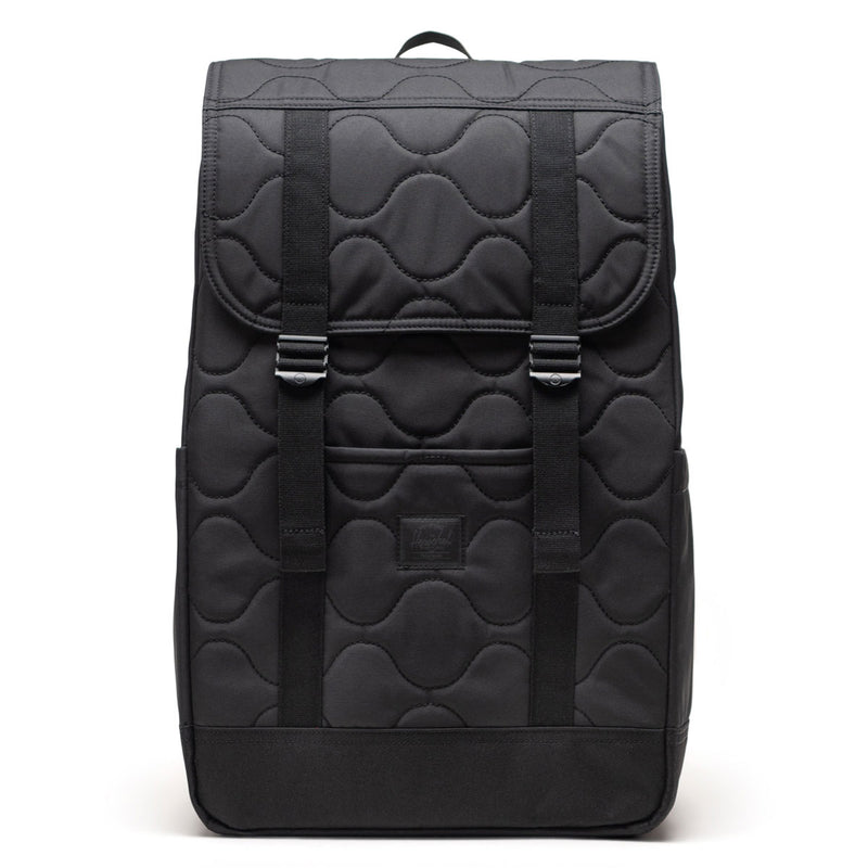Herschel Supply Retreat Quilted Capsule Backpack - Black