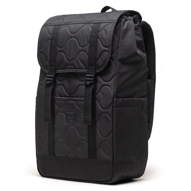 Herschel Supply Retreat Quilted Capsule Backpack - Black