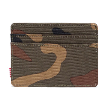 Herschel Supply Charlie Cardholder - Woodland Camo/Black Label