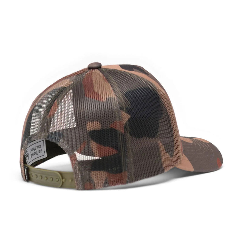 Herschel Supply Whaler Tall Mesh Hat - Double Woodland Camo