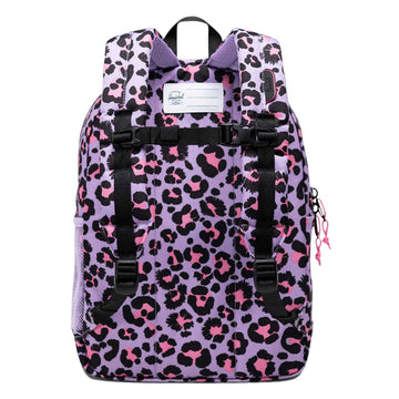 Herschel Supply Youth Heritage Backpack - Scribble Leopard Sachet Pink