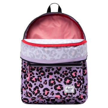 Herschel Supply Youth Heritage Backpack - Scribble Leopard Sachet Pink