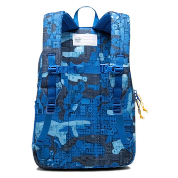 Herschel Supply x LEGO Youth Heritage Backpack - Abstract Bricks Blue