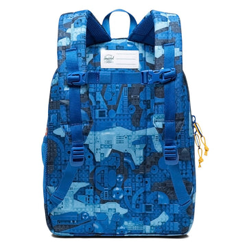 Herschel Supply x LEGO Kids Heritage Kids Backpack - Abstract Bricks Blue
