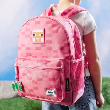 Herschel Supply x Minecraft Kids Heritage Backpack - Pink Sheep