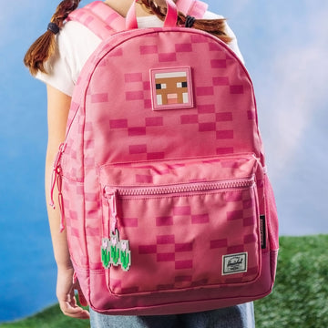 Herschel Supply x Minecraft Youth Heritage Backpack - Pink Sheep