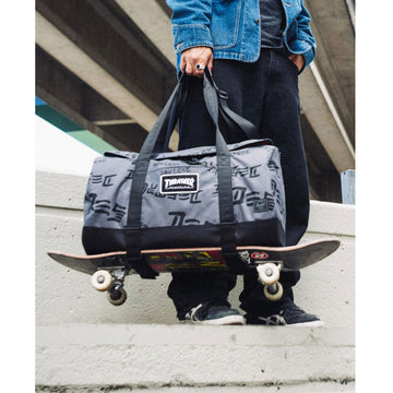 Herschel Supply x Thrasher Heritage Skate Duffle Bag - Asphalt/Black Destroy