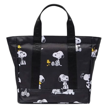 Herschel Supply x Peanuts Heritage Small Tote Bag - Snoopy And Woodstock Black