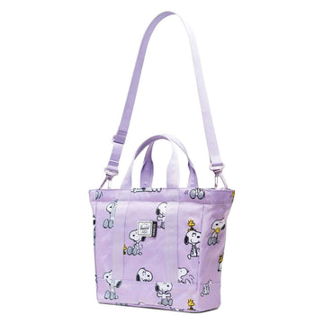 Herschel Supply x Peanuts Heritage Small Tote Bag - Snoopy And Woodstock Pastel LC