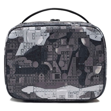 Herschel Supply x LEGO Pop Quiz Lunch Box - Abstract Bricks Black