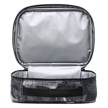 Herschel Supply x LEGO Pop Quiz Lunch Box - Abstract Bricks Black