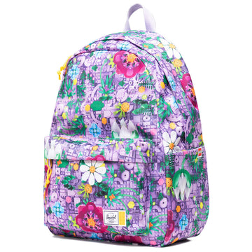 Herschel Supply x LEGO Classic XL Backpack - HSC LEGO Botanical Floral Lavender