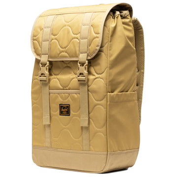 Herschel Supply Retreat Quilted Capsule Backpack - Khaki Tonal