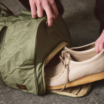 Herschel Supply Novel Quilted Capsule Duffle Bag - Loden Green Tonal