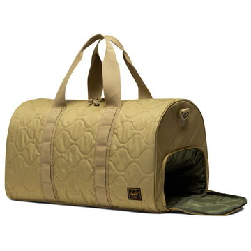 Herschel Supply Novel Quilted Capsule Duffle Bag - Khaki Tonal