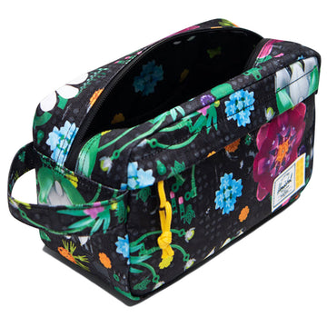 Herschel Supply x LEGO Chapter Travel Kit - HSC LEGO Botanical Floral Black