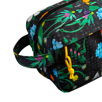 Herschel Supply x LEGO Chapter Travel Kit - HSC LEGO Botanical Floral Black