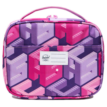 Herschel Supply x LEGO Pop Quiz Lunch Box - HSC LEGO Monogram Purple