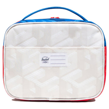 Herschel Supply x LEGO Pop Quiz Lunch Box - HSC LEGO Monogram Color Block