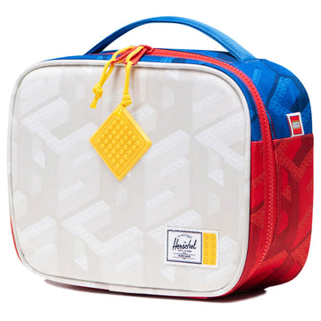 Herschel Supply x LEGO Pop Quiz Lunch Box - HSC LEGO Monogram Color Block