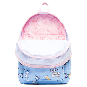 Herschel Supply x Peanuts Youth Heritage Backpack - Skateboarding Snoopy Open Air