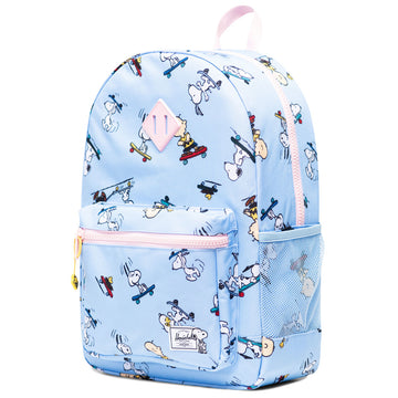 Herschel Supply x Peanuts Youth Heritage Backpack - Skateboarding Snoopy Open Air