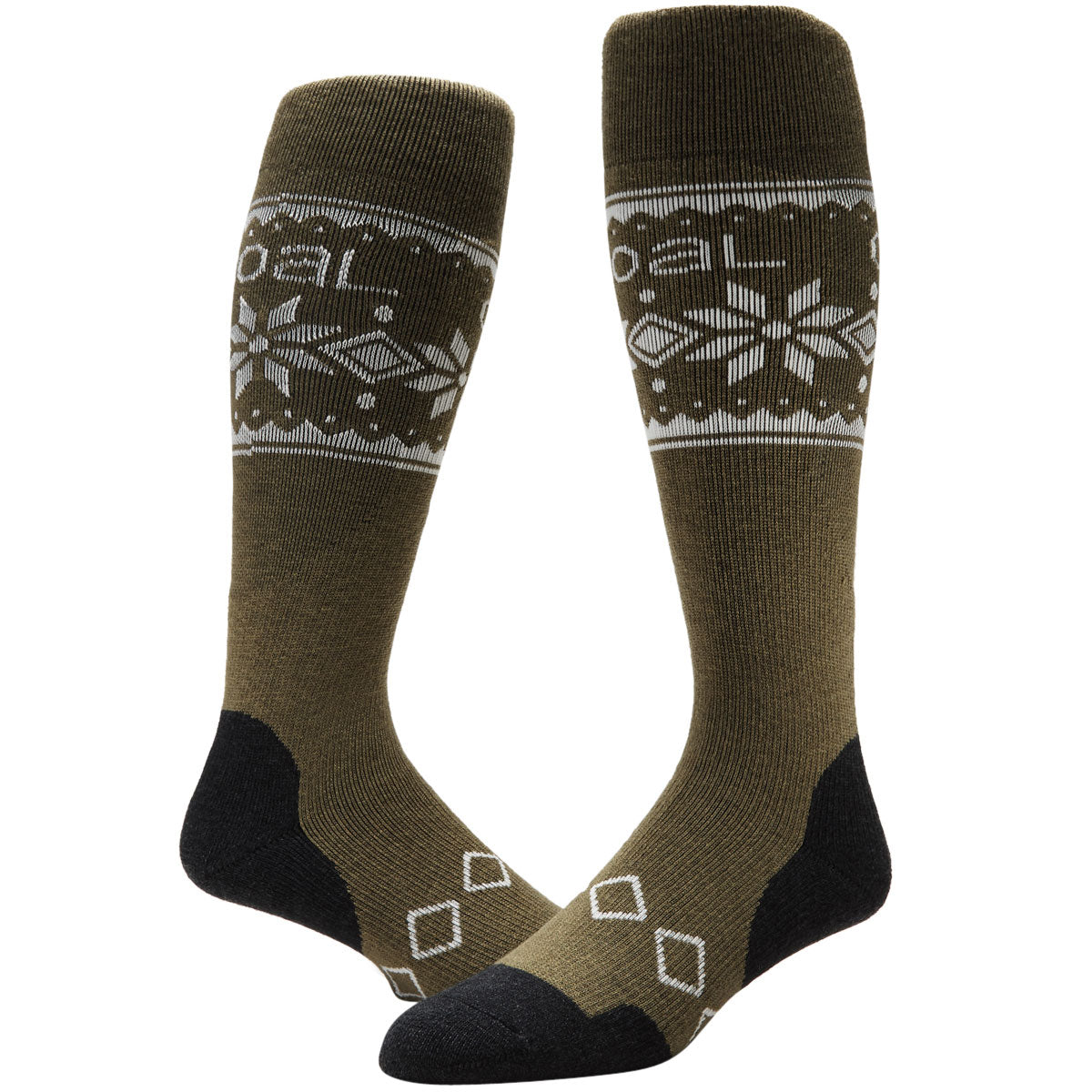 Coal Midweight Snowboard Socks - Sage image 2