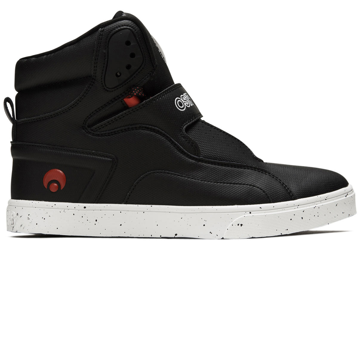 Osiris Rize Ultra Shoes - Black/Red/Spec image 1