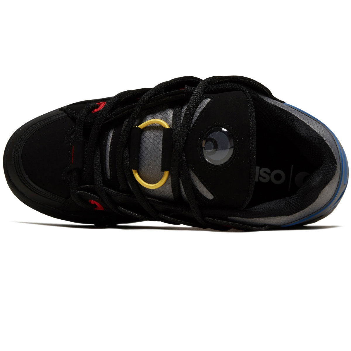 Osiris D3 OG Shoes - Black/Yellow/Red image 3
