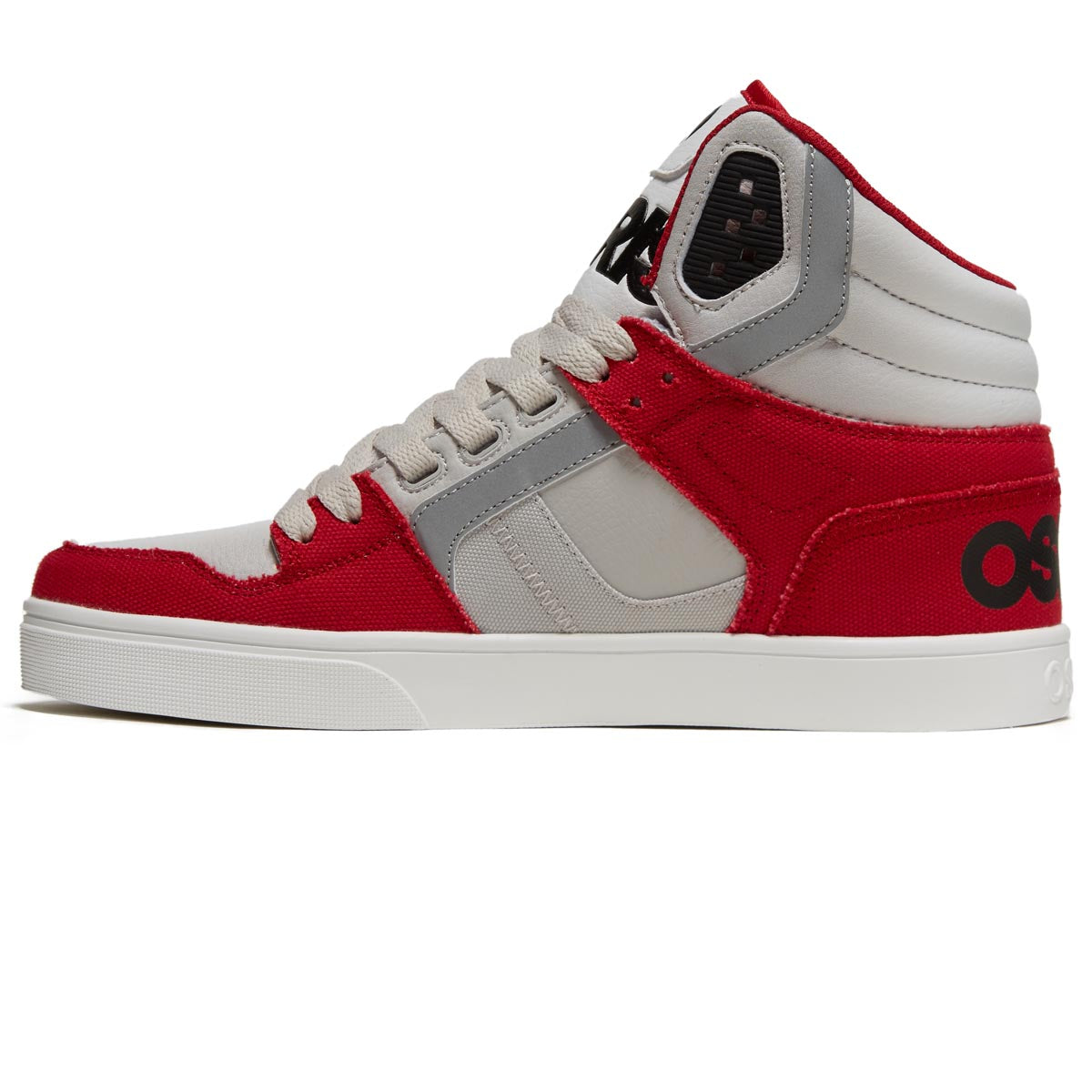 Osiris Clone Shoes - White/Red/Navy image 2