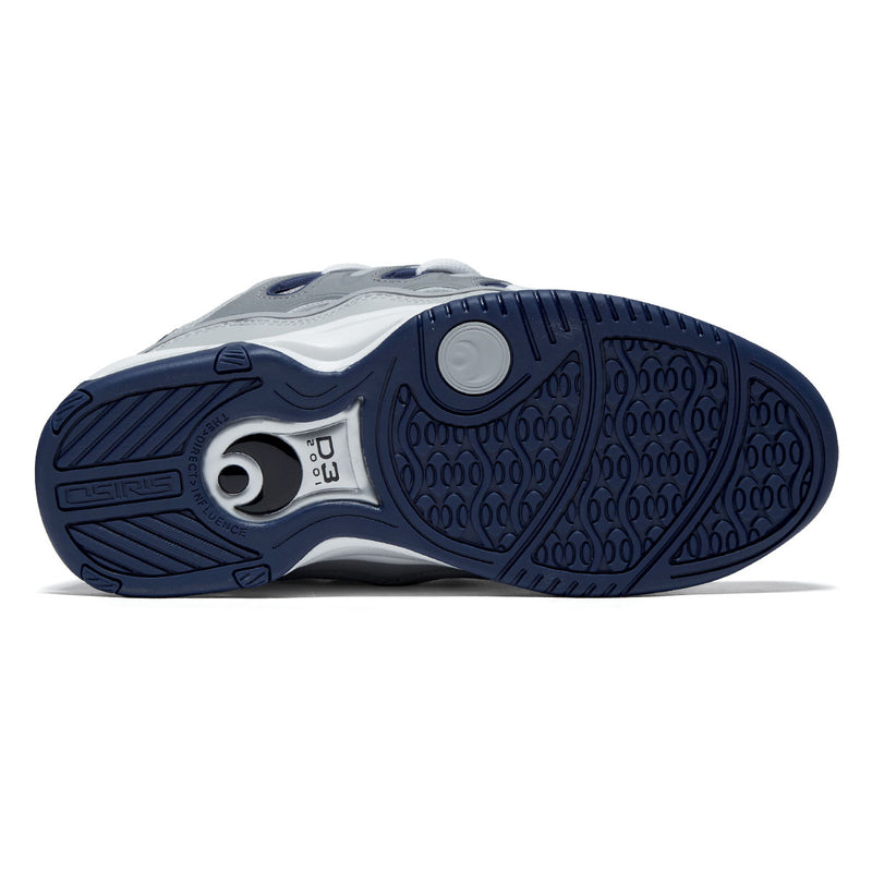 Osiris D3 2001 Shoes - Grey/Navy/White