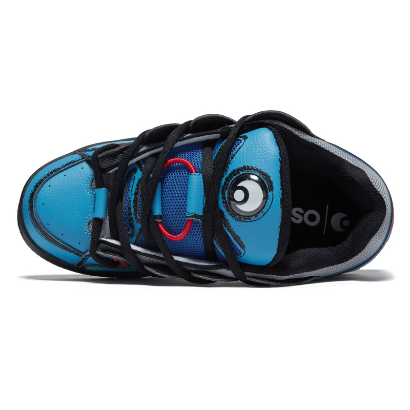 Osiris D3 OG Shoes - Blue/Blue/Cartoon