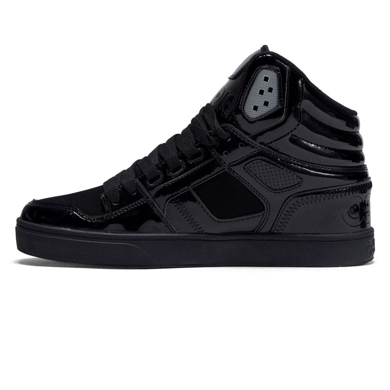 Osiris Clone Shoes - Black/Patent/Silver