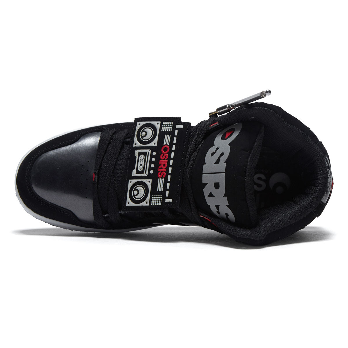 Osiris NYC 83 CLK Shoes - Black/Red/Boombox – CCS