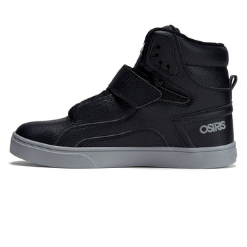 Osiris Rize Ultra Shoes - Black/Grey/Black